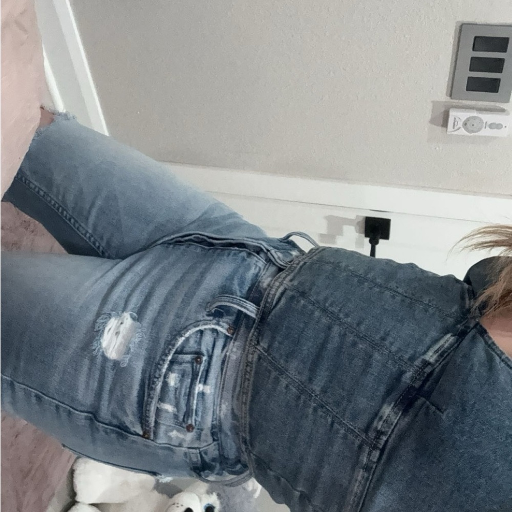 Garage Blue Crop Top
